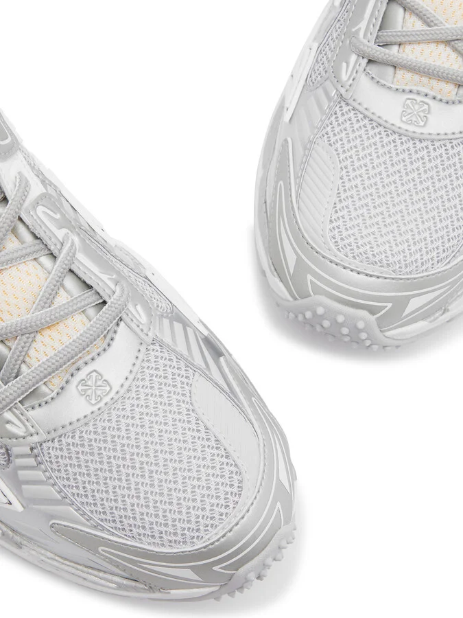 Off-white Be Right Back Panelled Mesh Sneakers - Image 3