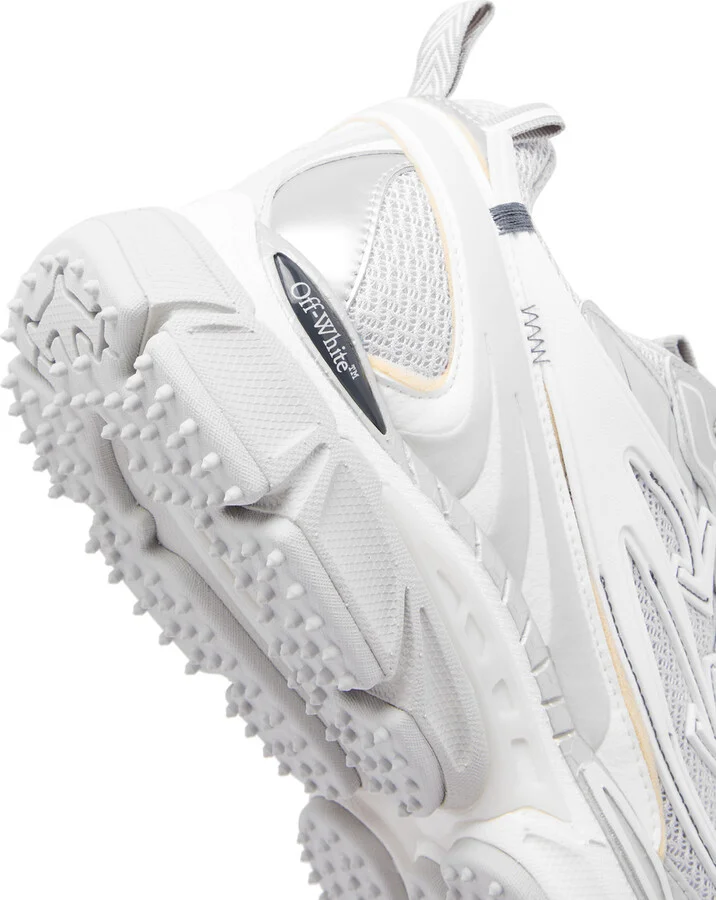 Off-white Be Right Back Panelled Mesh Sneakers - Image 4