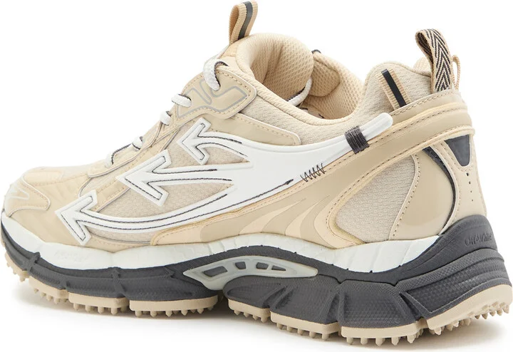 Off-white Be Right Back Panelled Mesh Sneakers - Image 2