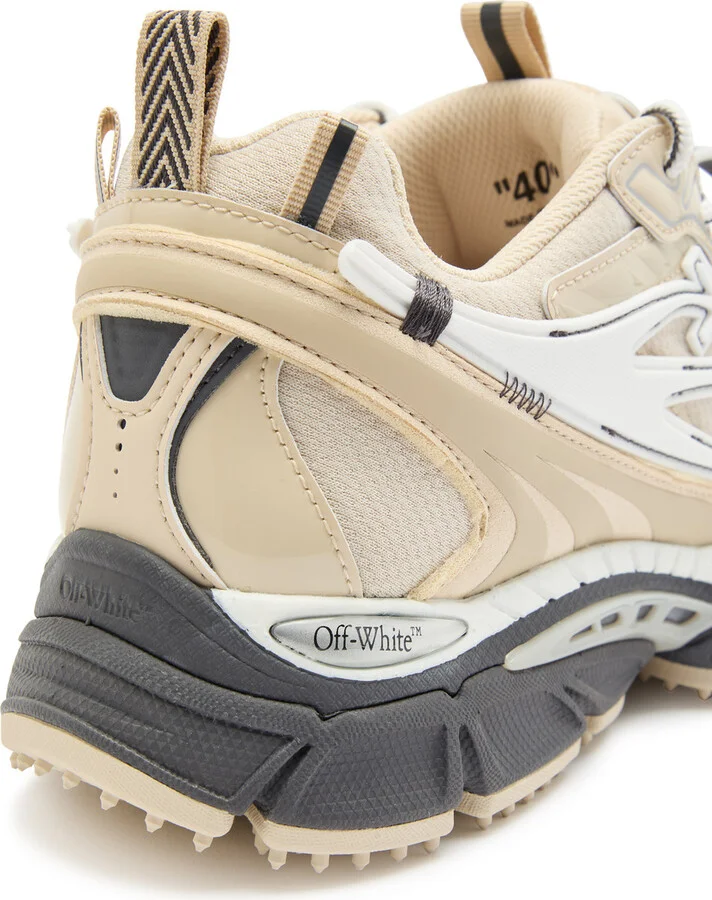 Off-white Be Right Back Panelled Mesh Sneakers - Image 3