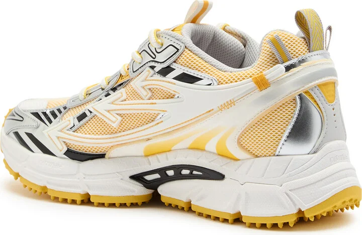 Off-white Be Right Back Panelled Mesh Sneakers - Image 6