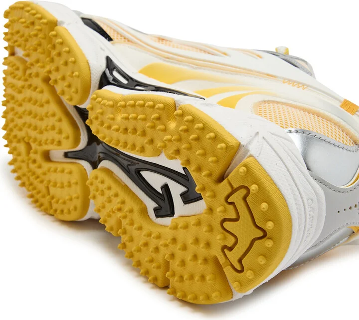 Off-white Be Right Back Panelled Mesh Sneakers - Image 7