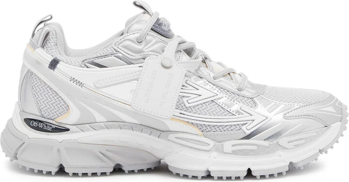Off-white Be Right Back Panelled Mesh Sneakers