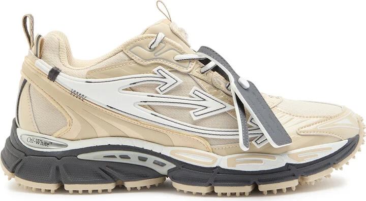 Off-white Be Right Back Panelled Mesh Sneakers