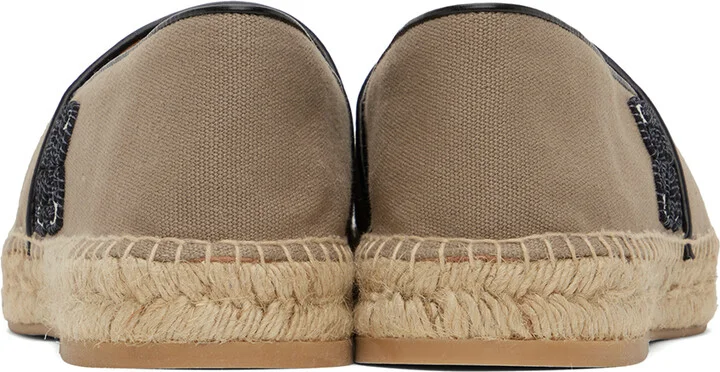 Off-White Beige Anglette Espadrilles - Image 2