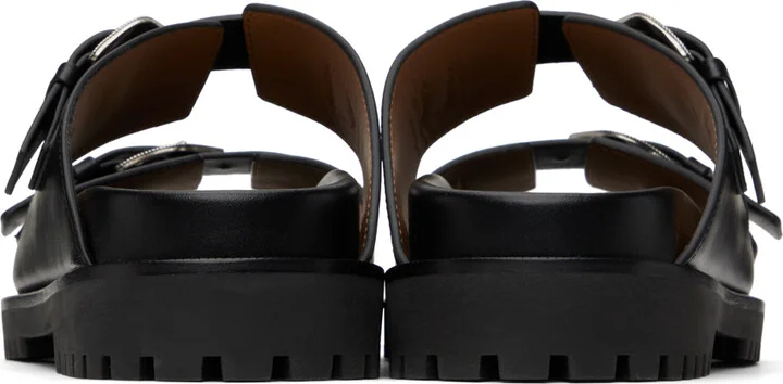 Off-White Black Bulk Arrow Sandals - Image 2
