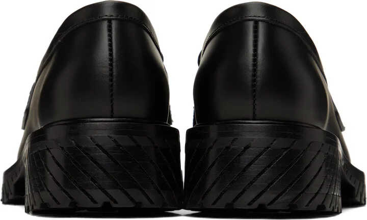 Off-White Black Combat Loafers - Image 2