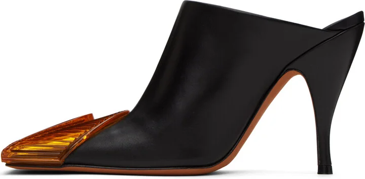 Off-White Black Lunar Mules - Image 3