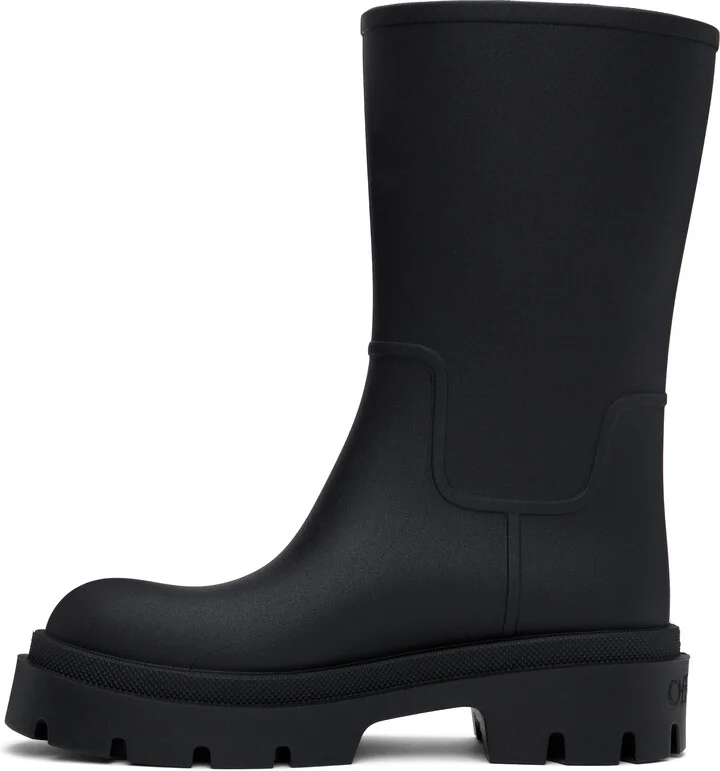 Off-White Black Reboot 'Rainy Days' Boots - Image 3