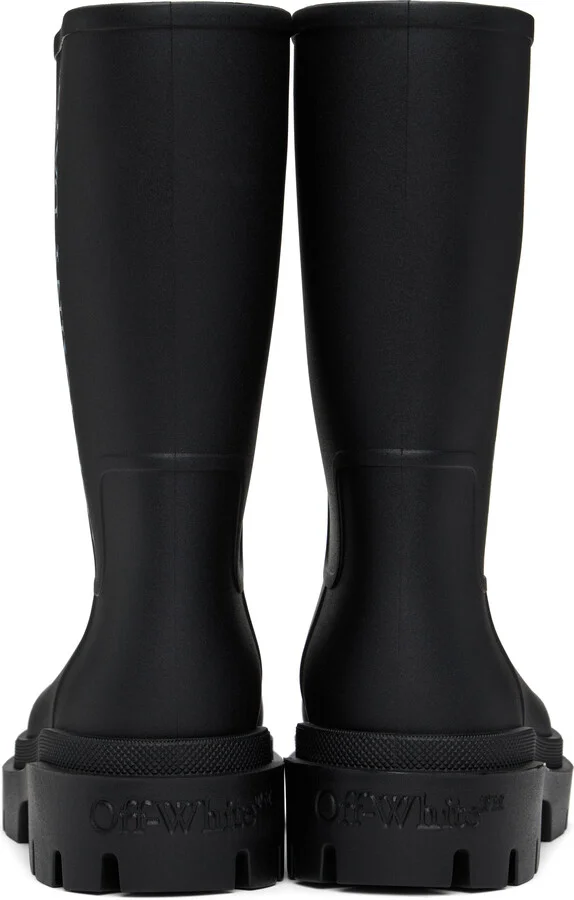 Off-White Black Reboot 'Rainy Days' Chelsea Boots - Image 2