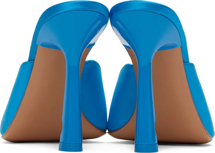 Off-White Blue Pop Lollipop Mules - Image 2