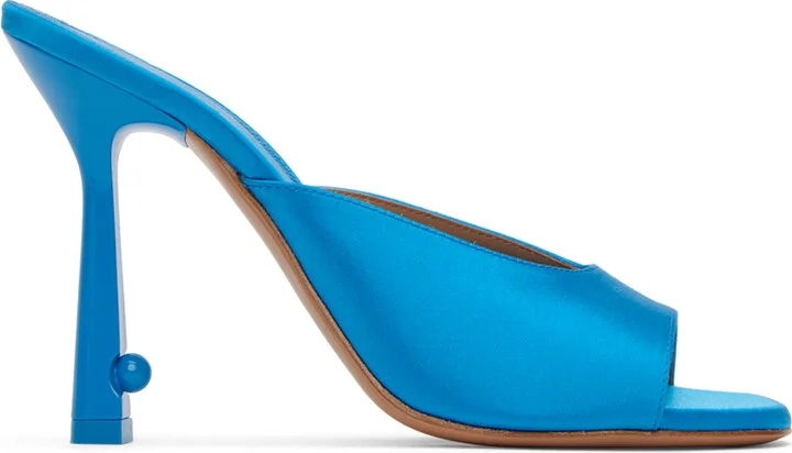 Off-White Blue Pop Lollipop Mules