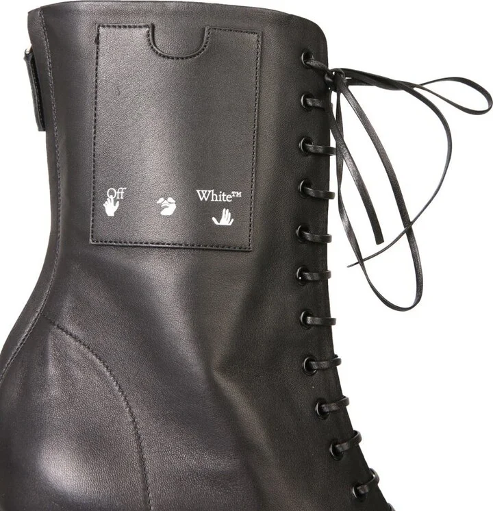 Off-White Boots With Laces - Image 4