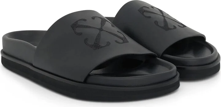 Off White Cloud Arrow Slippers - Image 2