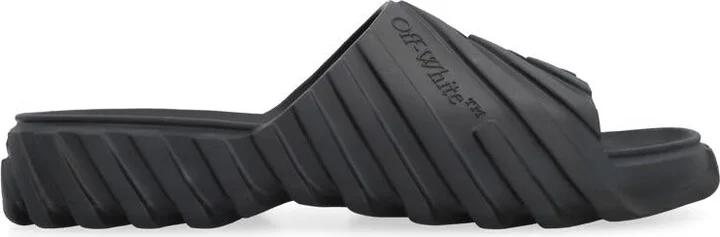 Off-White Exploration Rubber Slides