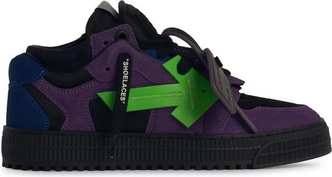 Off-White Floating Arrow Lace-Up Sneakers