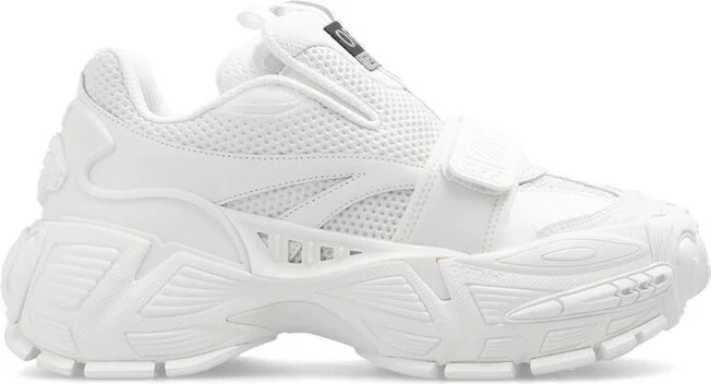 Off-White Glove Mesh Lace-Up Sneakers