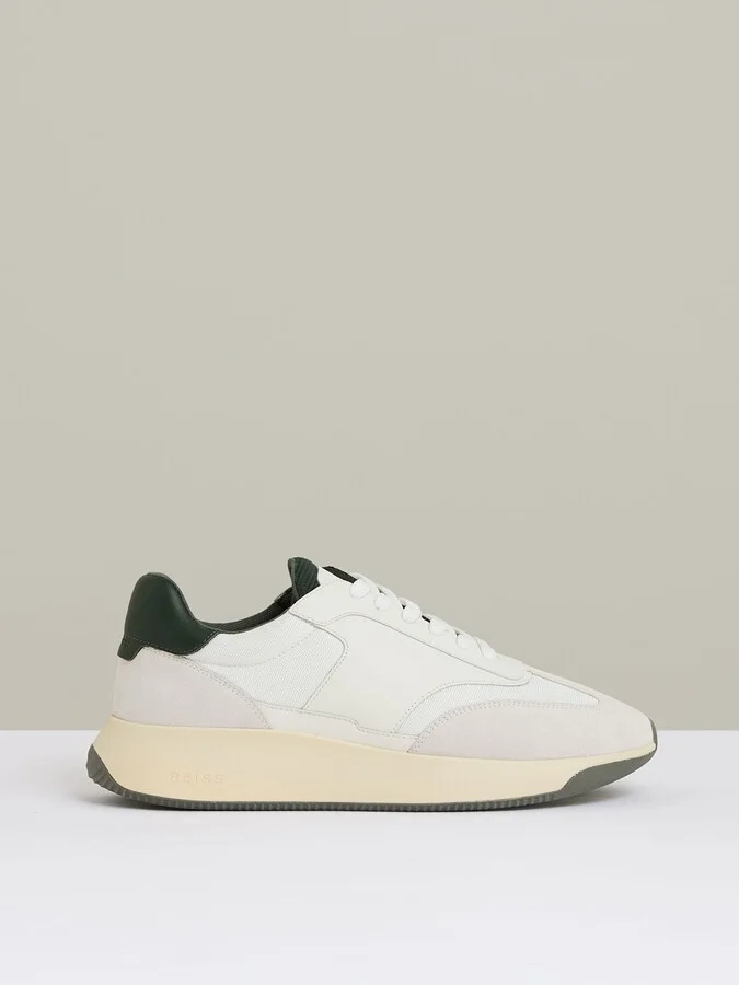 Off White/Green
