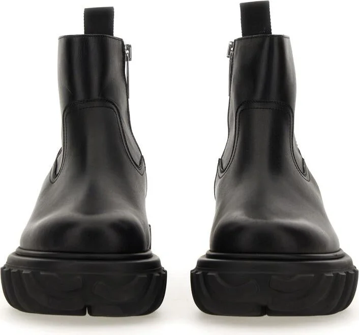 Off-White Leather Boot - Image 4