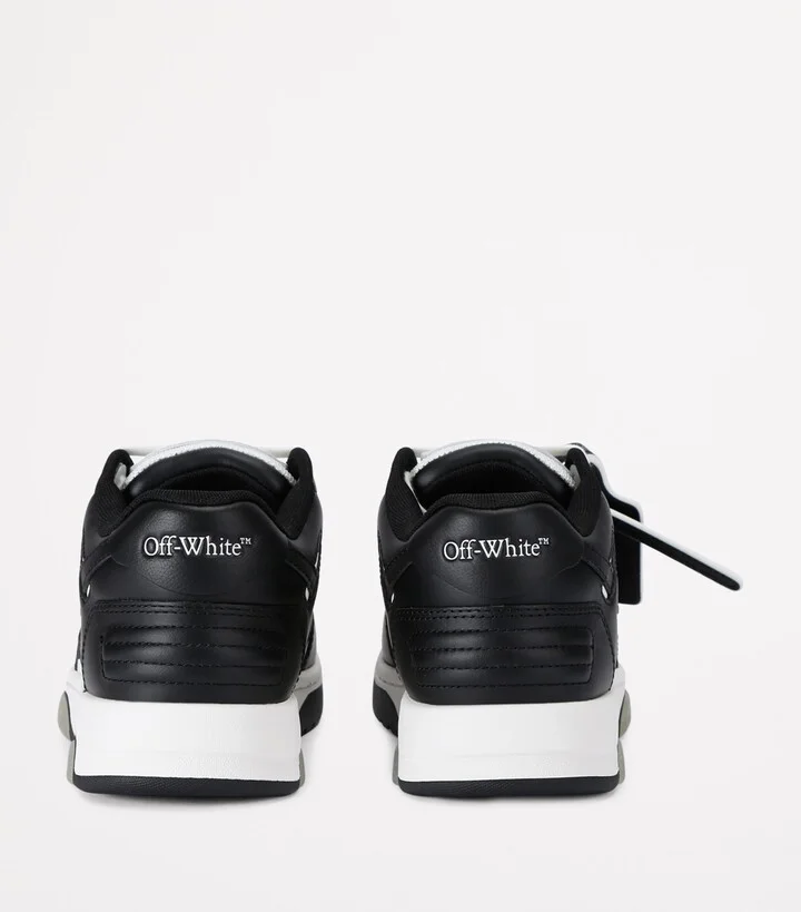 Off-White Leather Out of Office Sneakers - Image 2