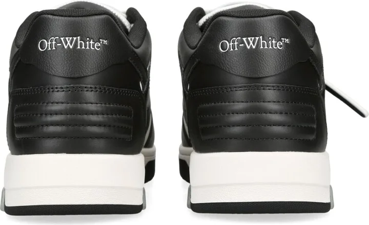 Off-White Leather Out of Office Sneakers - Image 2