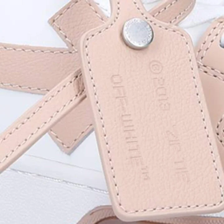 Off-White Leather Out Of Office Sneakers - Image 5