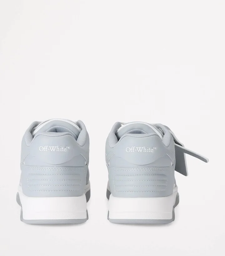 Off-White Leather Out of Office Sneakers - Image 2