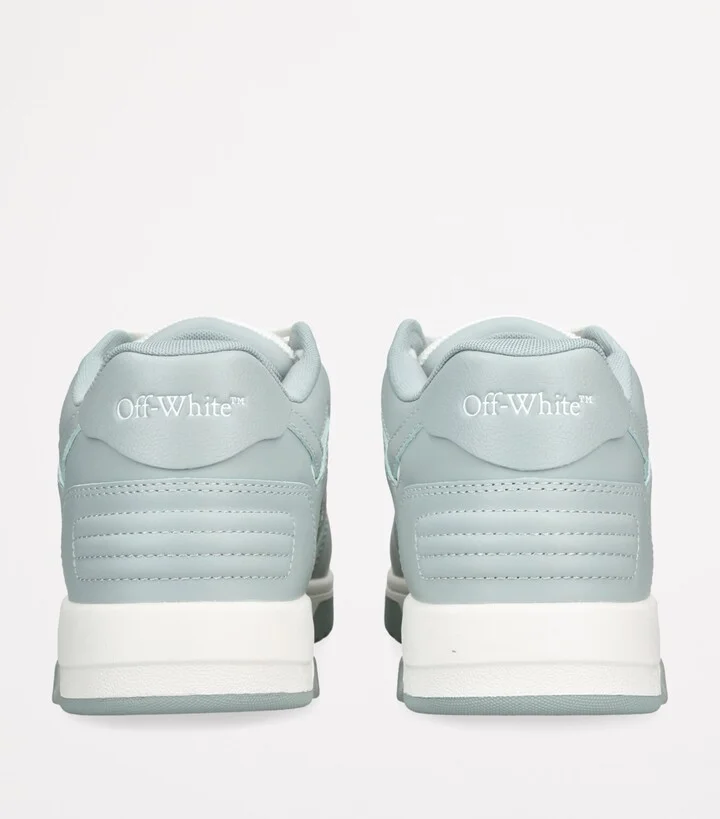 Off-White Leather Out of Office Sneakers - Image 2