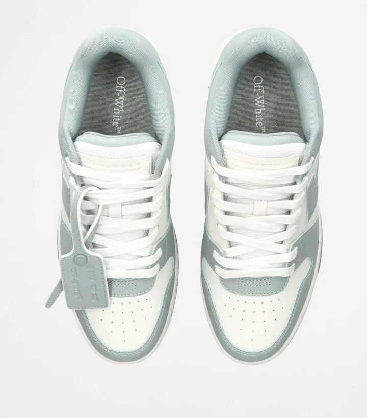 Off-White Leather Out of Office Sneakers - Image 4