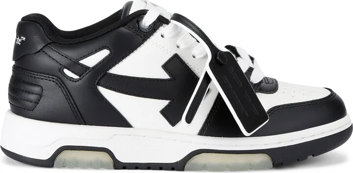 Off-White Leather Out of Office Sneakers