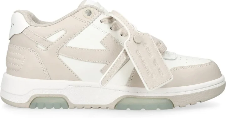 Off-White Leather Out of Office Sneakers