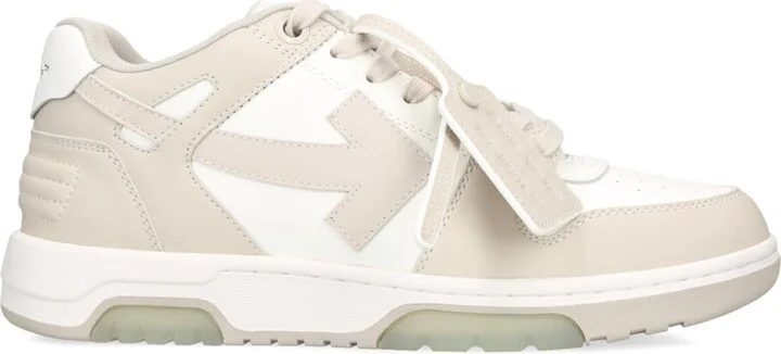 Off-White Leather Out of Office Sneakers