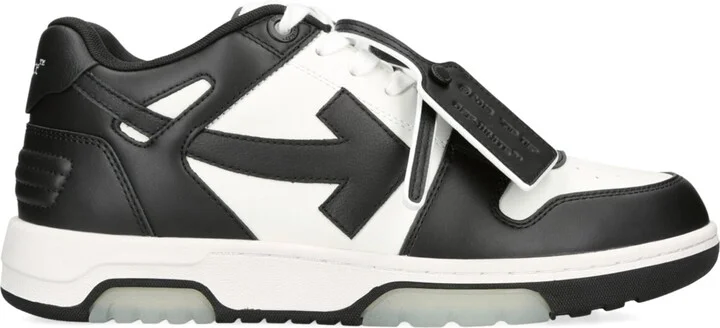 Off-White Leather Out of Office Sneakers