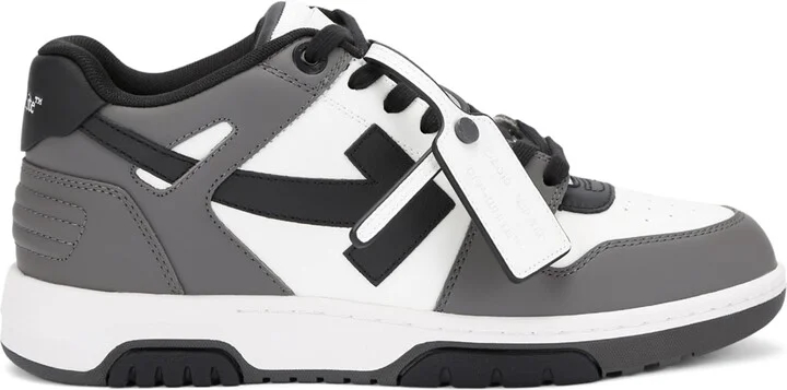 Off-White Leather Out of Office Sneakers