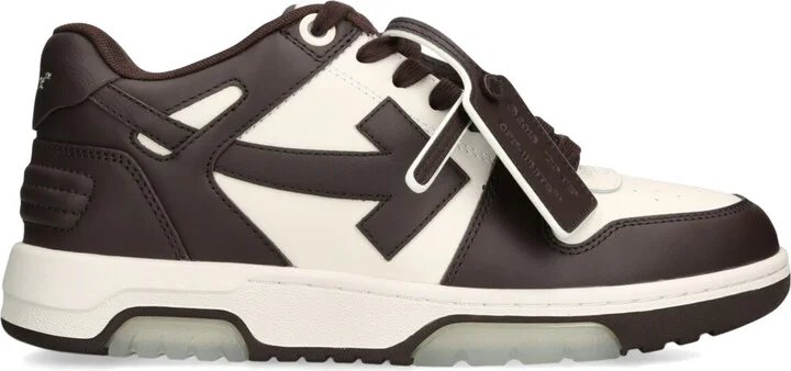 Off-White Leather Out of Office Sneakers