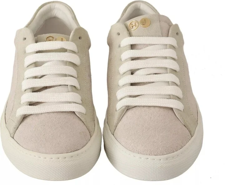 Off White Low Top Lace Up Sneakers Women's Shoes (Pre-Owned) - Image 3