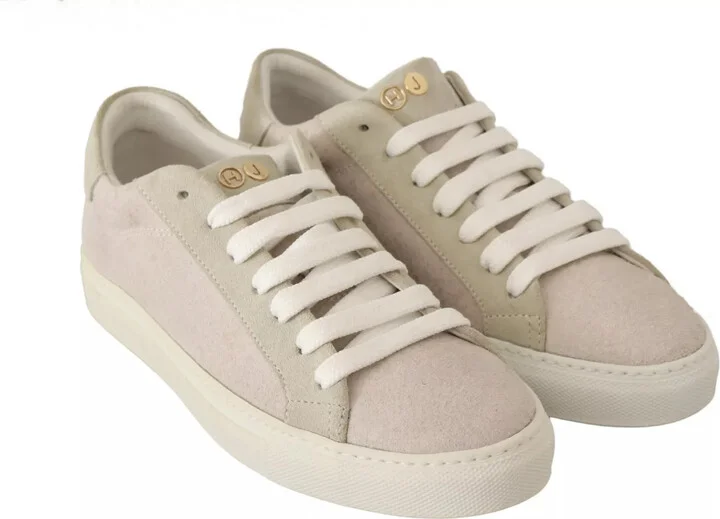 Off White Low Top Lace Up Sneakers Women's Shoes (Pre-Owned) - Image 5