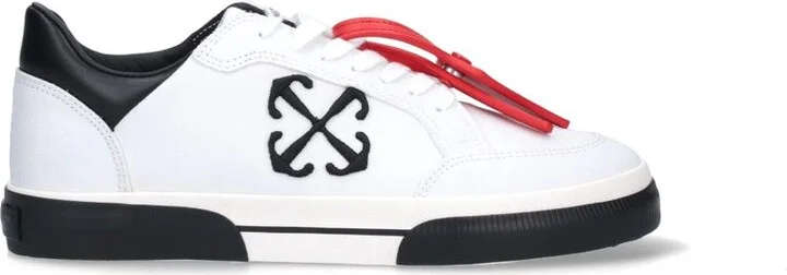 Off-White Low Vulcanized Canvas Sneakers