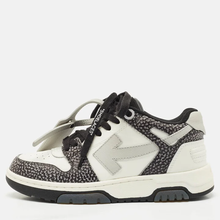 Off-White Multicolor Leather Out Of Office Sneakers Size 36
