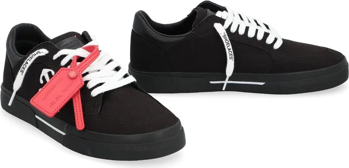 Off-White New Vulcanized Canvas Low-Top Sneakers - Image 3