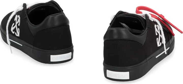 Off-White New Vulcanized Canvas Low-Top Sneakers - Image 4