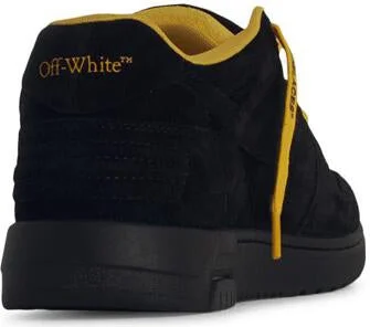 Off-White 'O.O.O' Black Suede Sneakers - Image 3