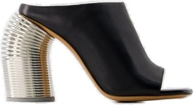Off-White Open Toe Heeled Sandals