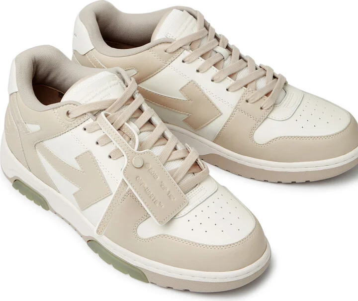 Off-white Out Of Office Leather Sneakers - Image 7