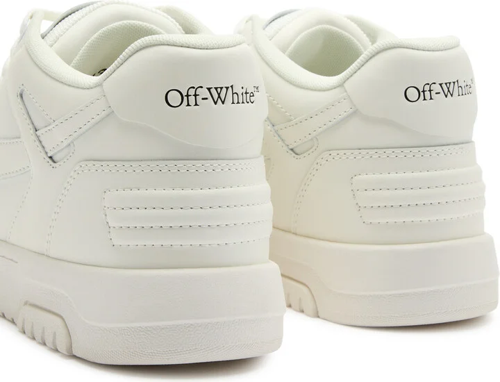 Off-white Out Of Office Leather Sneakers - Image 4