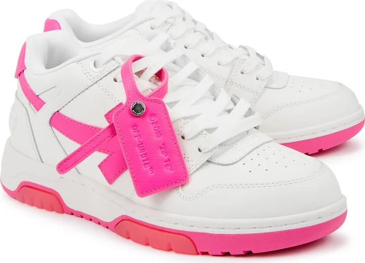 Off-white Out Of Office Leather Sneakers - Image 2