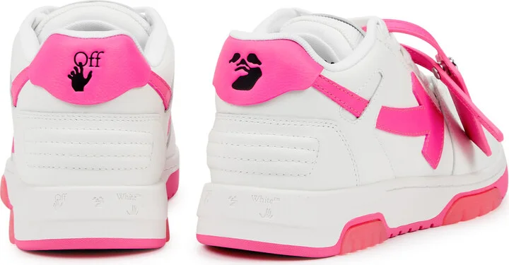 Off-white Out Of Office Leather Sneakers - Image 3