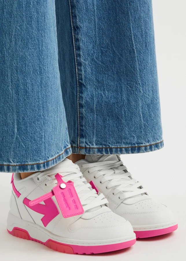 Off-white Out Of Office Leather Sneakers - Image 5