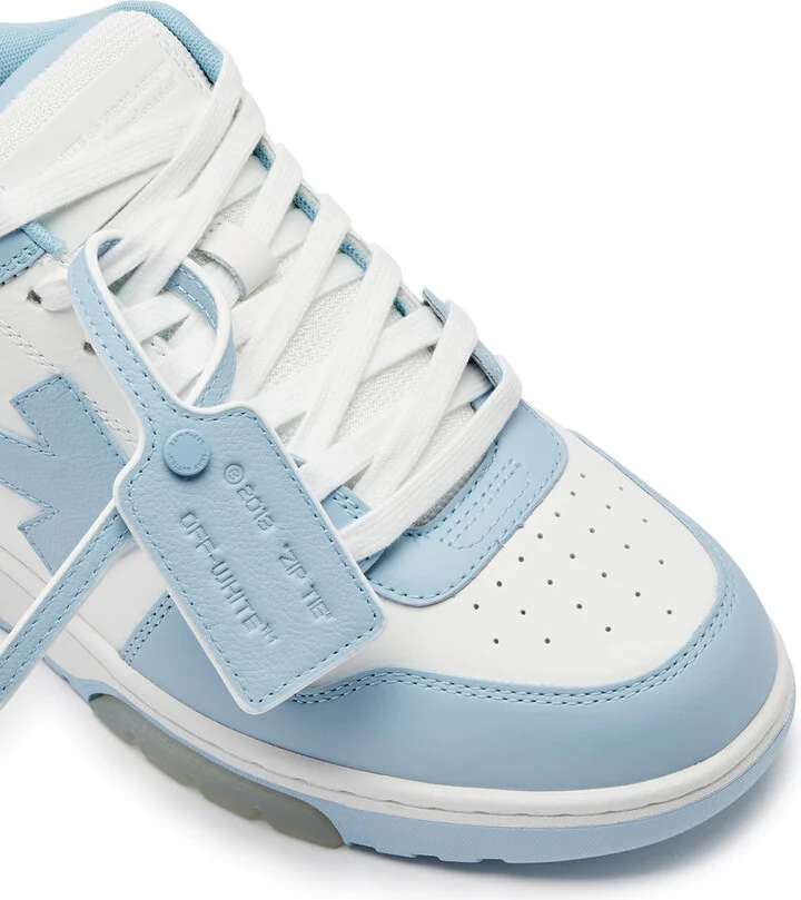 Off-white Out Of Office Leather Sneakers - Image 8