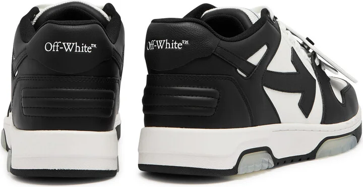 Off-white Out Of Office Leather Sneakers - Image 11